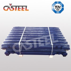 Terex JW40 Mobilní Crusher Liner, Jaw Wedge Showogle Jaw Guard